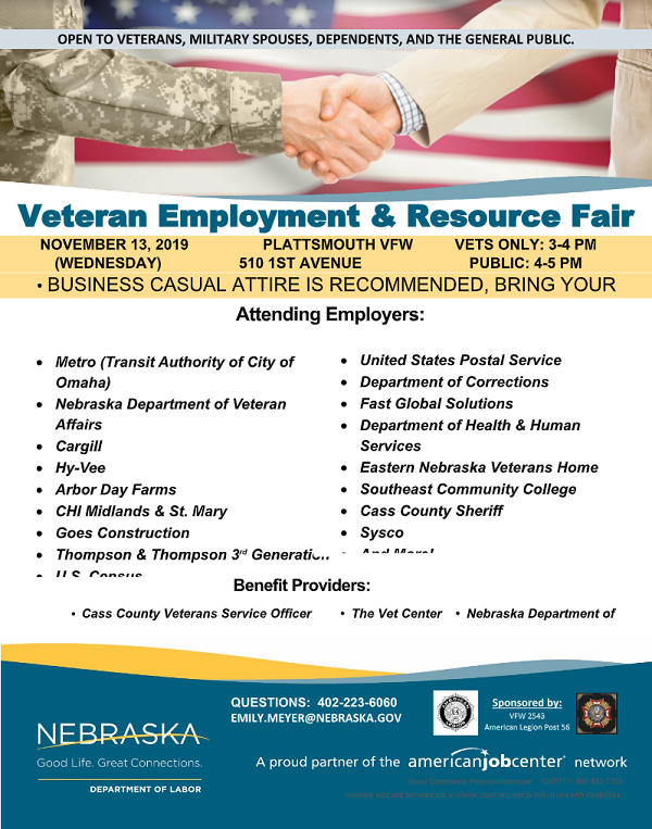 Nov veteran fair