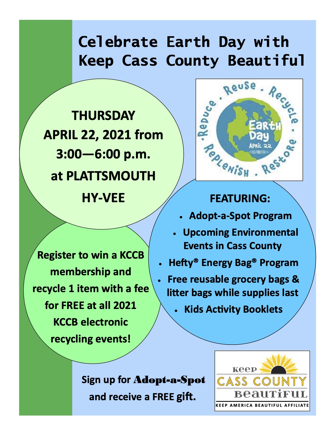 Earth Day flyer