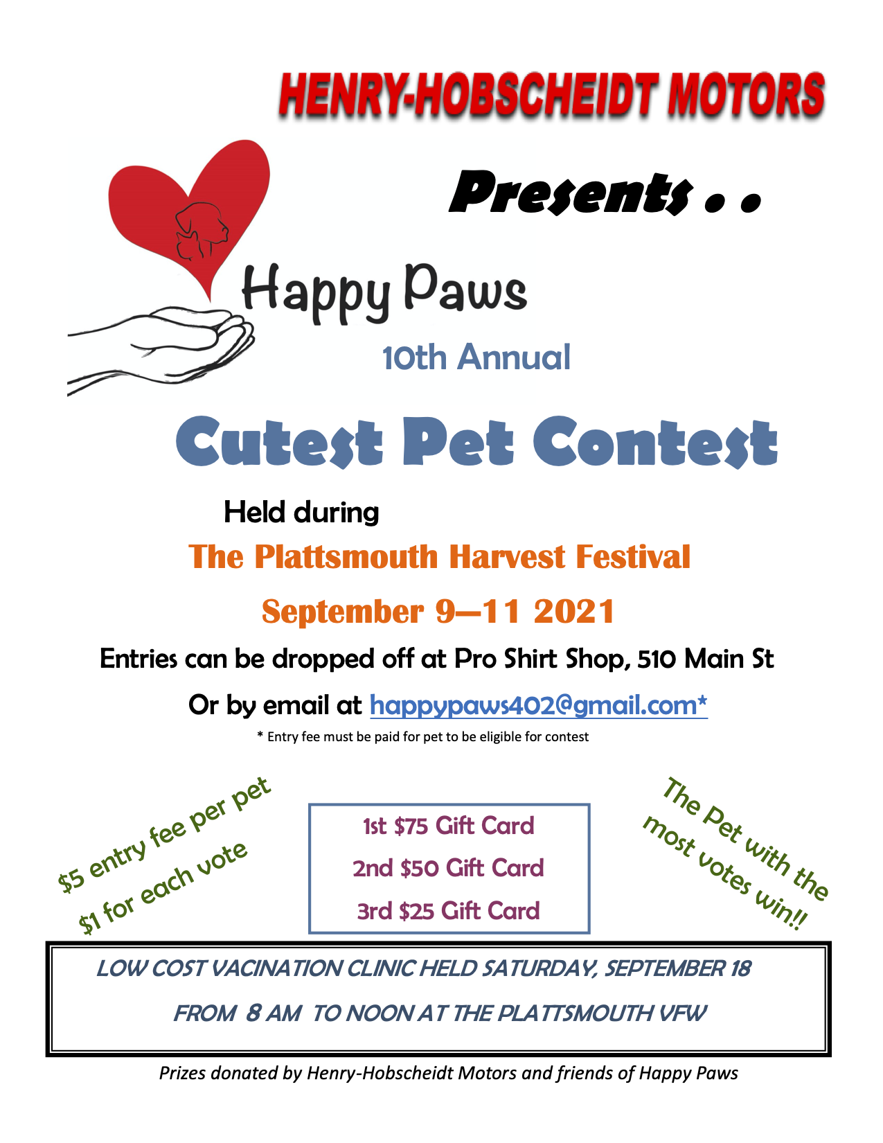 2021 cutest pet contest