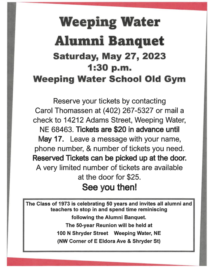 WW alumni may 27